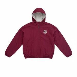 Texas A&M Hooded Windbreaker Jacket with Logo